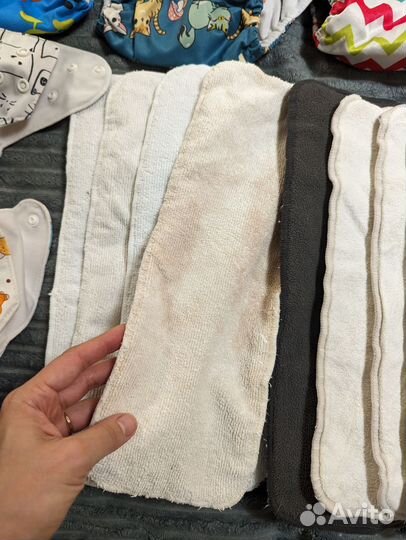 Подгузники многоразовые с вкладышами