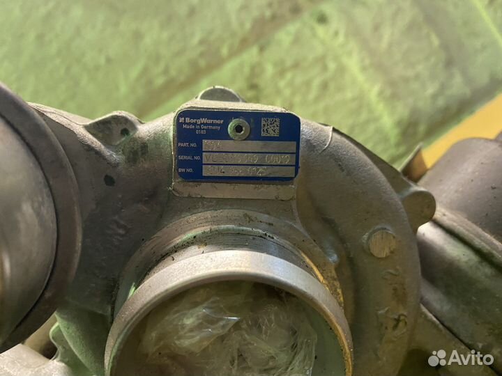 Volkswagen Crafter турбина для двигателя ckub