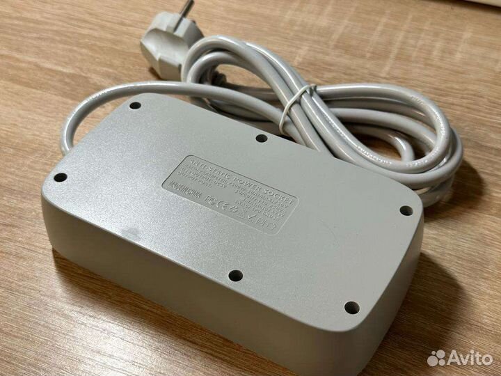 Сетевой фильтр удлинитель с usb и type c