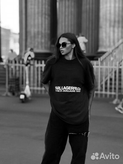 Футболка karl lagerfeld ориг