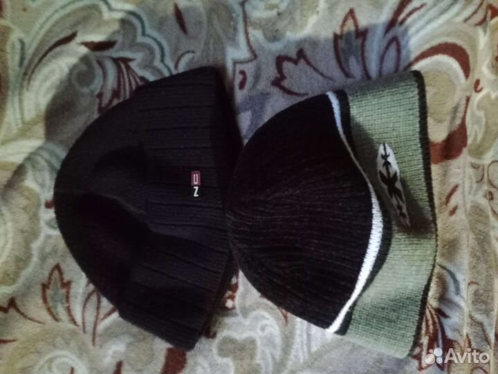 Мужской шарфы и шапки