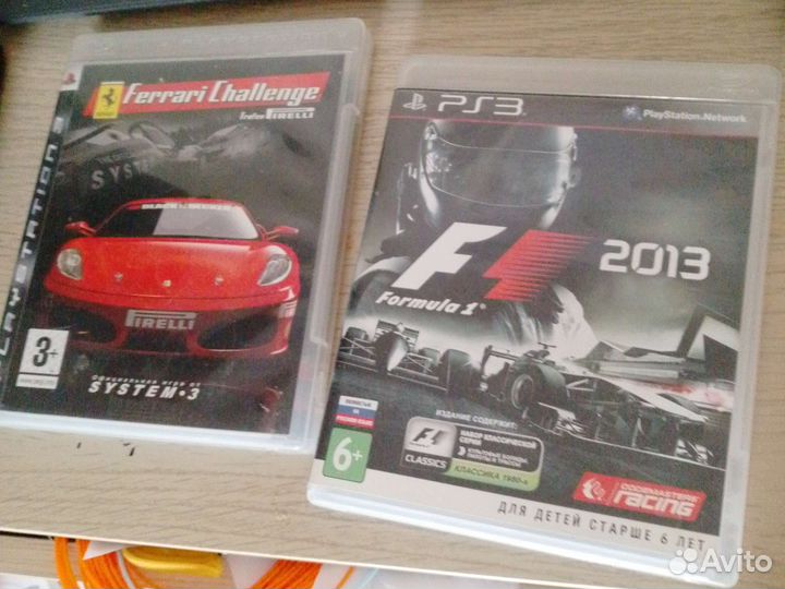 Два диска гонки на пс 3