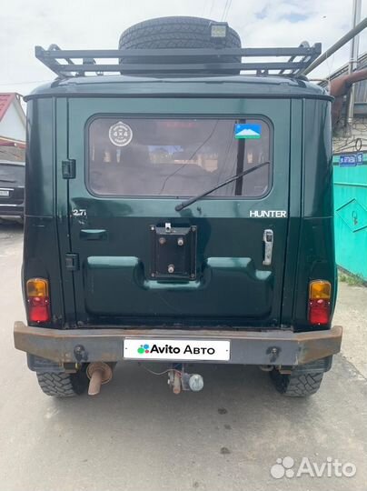 УАЗ Hunter 2.7 МТ, 2008, 100 000 км