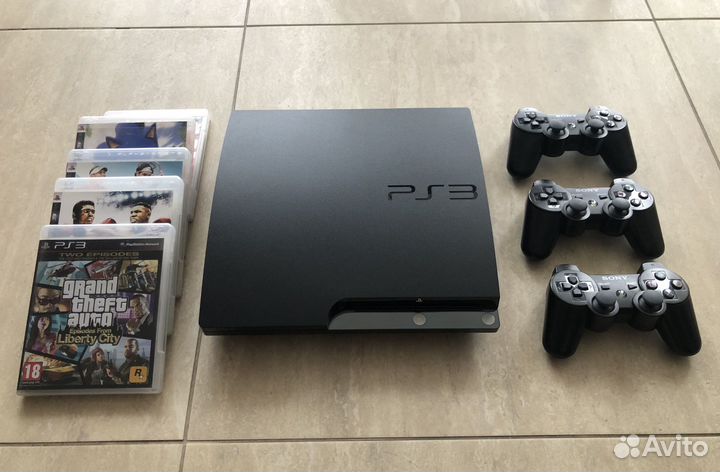 Приставка Sony PS3 slim
