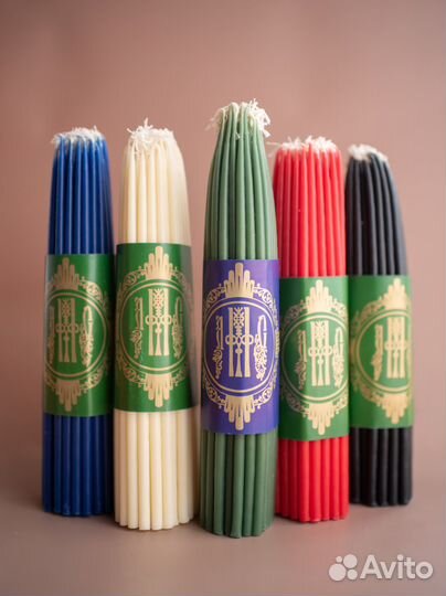 Конусные свечи