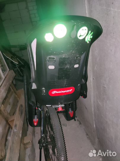 Детское велокресло PoliSport