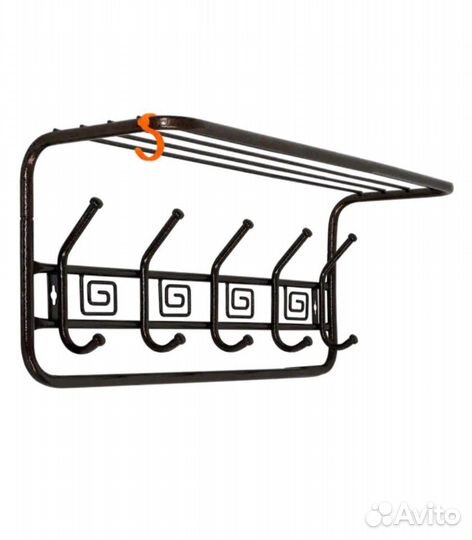 Вешалка с полкой 