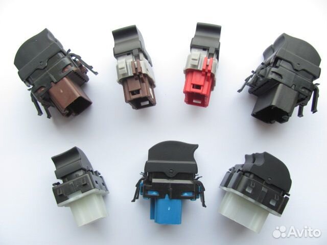 Кнопки (блок) стеклоподъемников Рено, установка