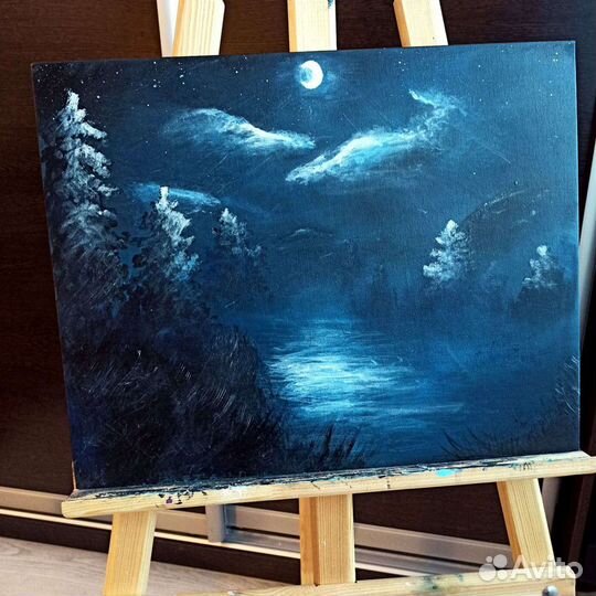 Картина акрилом. Авторская работа