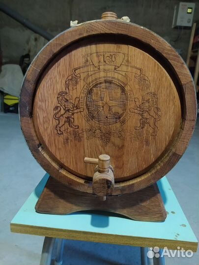 Бочка дубовая 10 литров бу