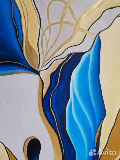 Интерьерная картина поталь