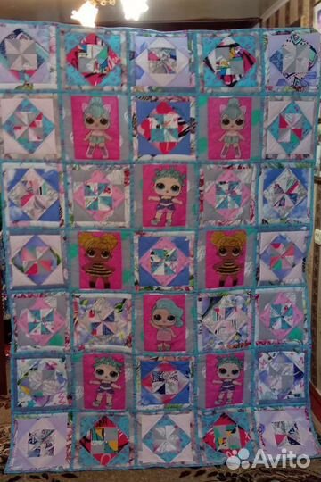 Детские одеяла в стиле пэчворк