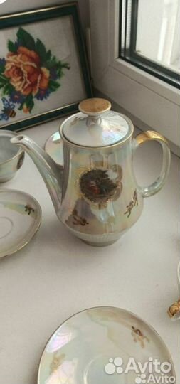 Мадонна ГДР Новый.Чайники Дулёво СССР.Солонка Зик