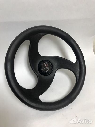 Рулевое колесо для лодки 280мм(чёрное)