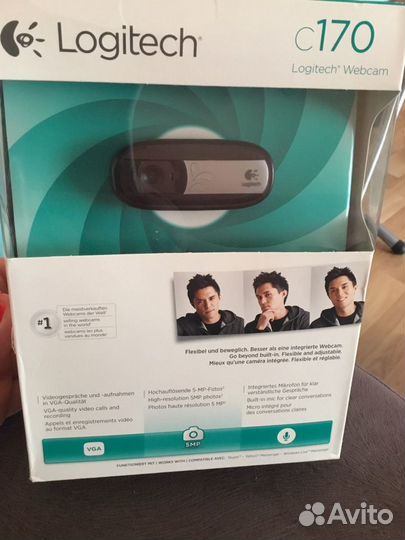 Веб-камера Logitech c170
