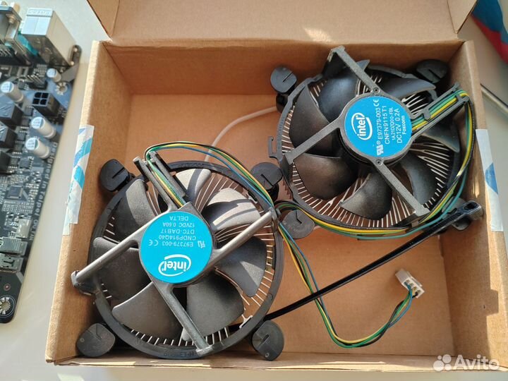 Материнская плата h310 не включается, все целое