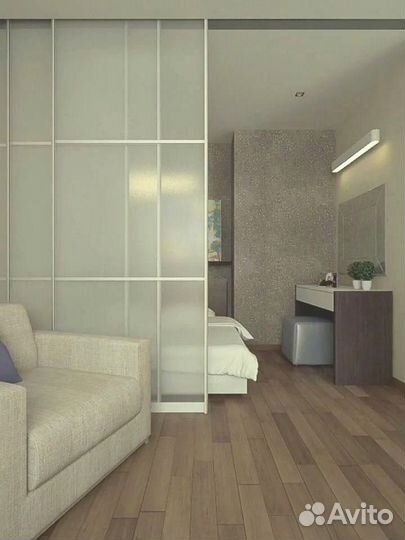 Перегородка раздвижные двери