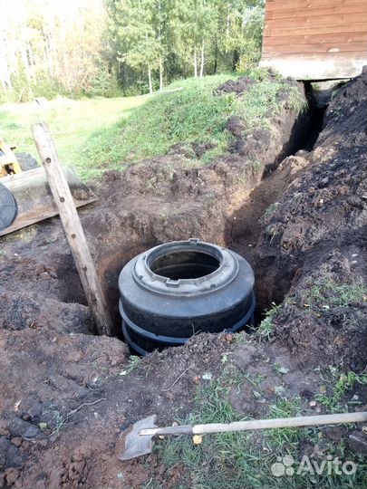 Выгребные ямы, септики, кессоны