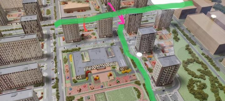 Топ локация Главный бульвар в Пригород Лесное к.9