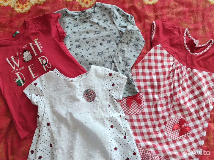 Пакет вещей на девочку 122