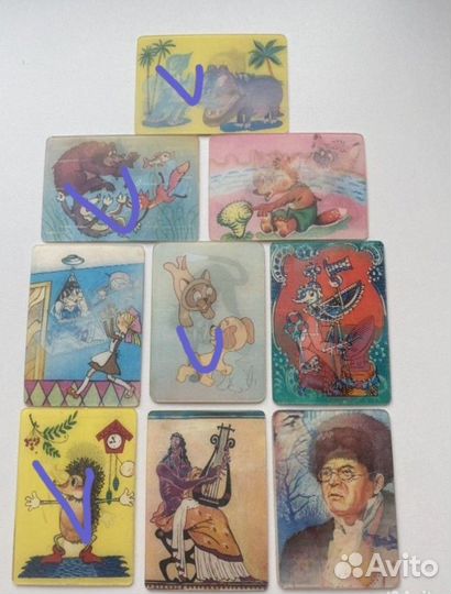 Переливные календарики