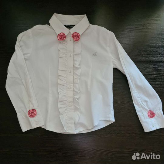 Блуза школьная 122 128