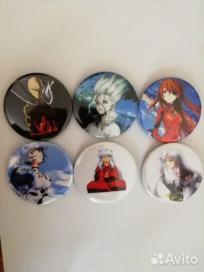 Аниме значки