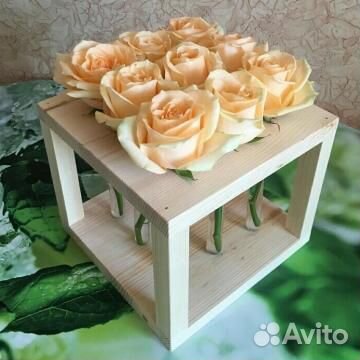 Цветы в пробирках