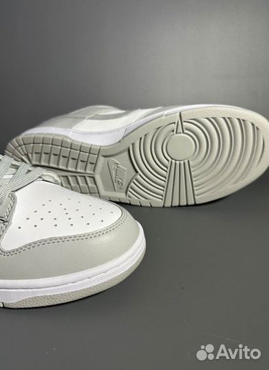 Кроссовки Nike SB Dunk Grey Люкс