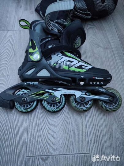Ролики раздвижные Rollerblade cube с 36,5 по 40, р