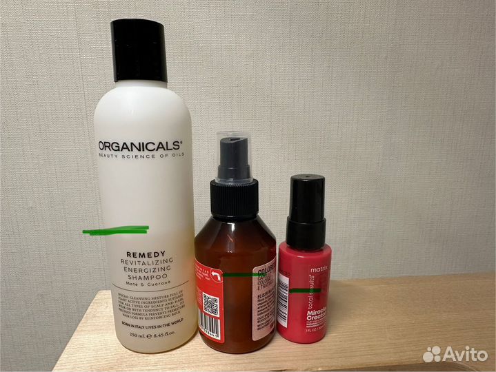 Уход для волос пакетом Organicals Matrix Dikson