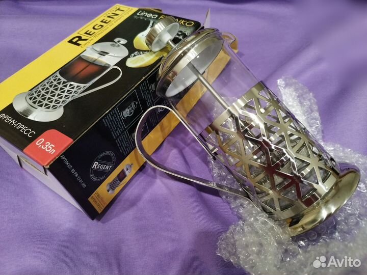 Новый френч-пресс regent, 350 мл