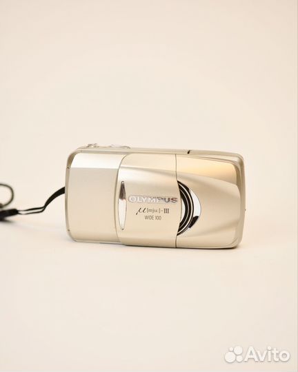 Компактный фотоаппарат olympus mju iii wide 100