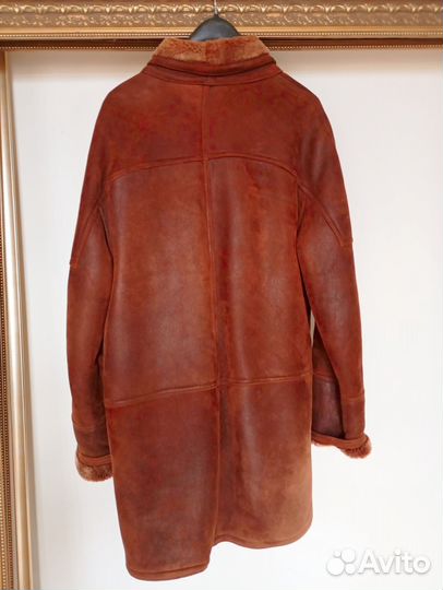 Дубленка натуральная мужская 48 50 размер