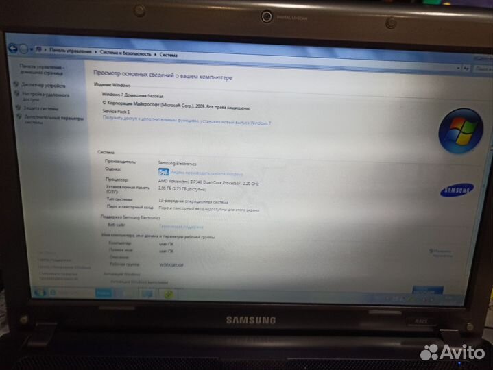 Ноутбук samsung NP-R425L