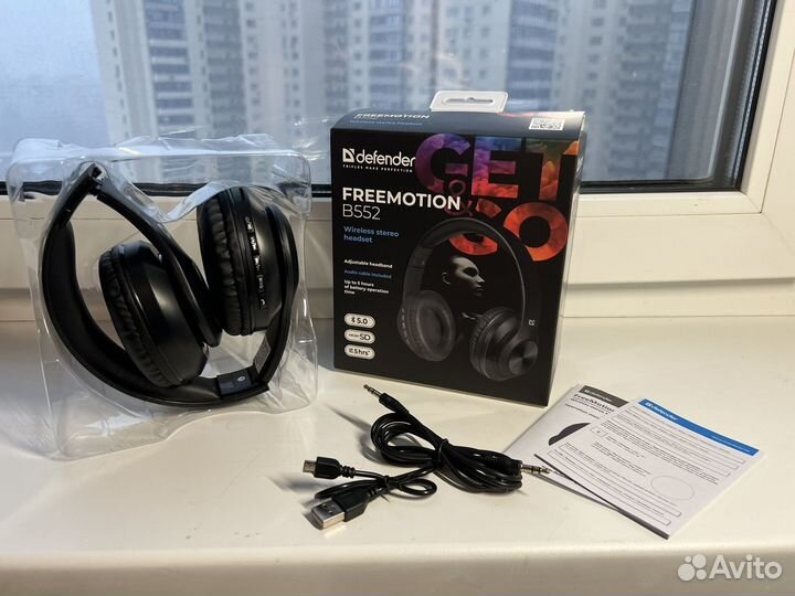 Беспроводные наушники defender