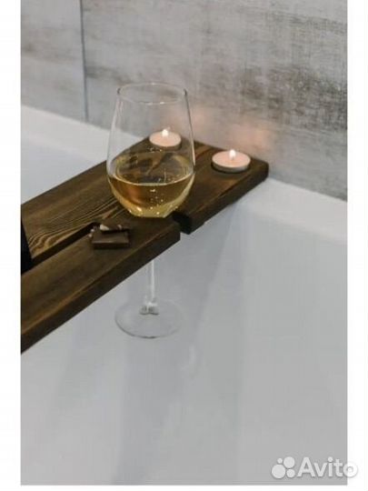 Полка столик для ванной