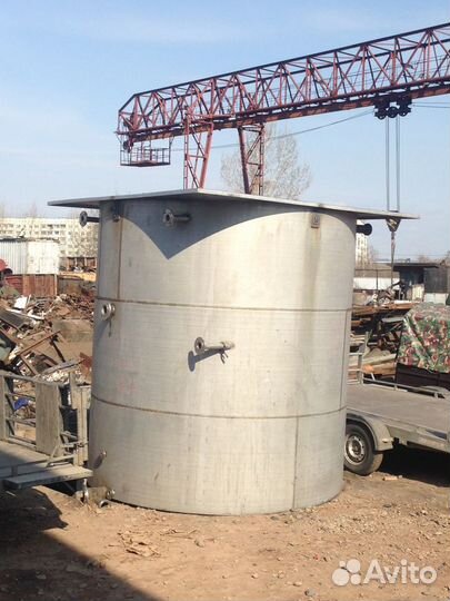 Емкость металлическая (бочка) нержавейка