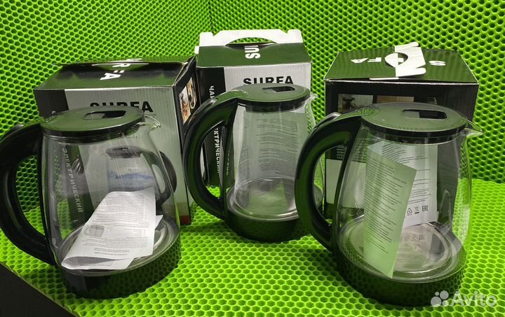 Электрочайники с подсветкой