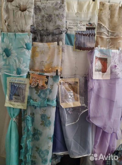 Шторы для кухни, дачи, лоджии