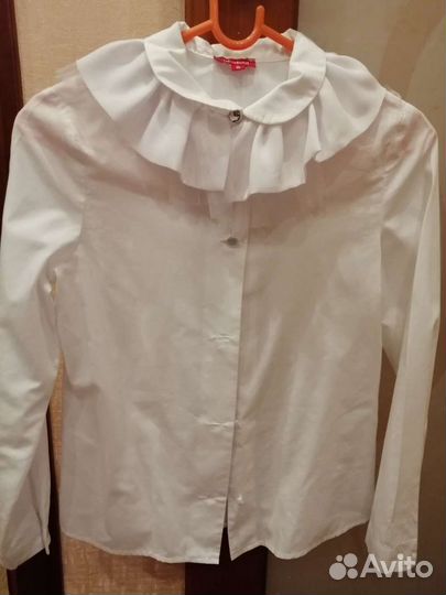 Блузка белая для девочки