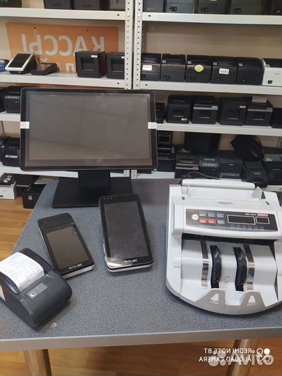 Принтер чеков+Атол Sigma сенсорный терминал