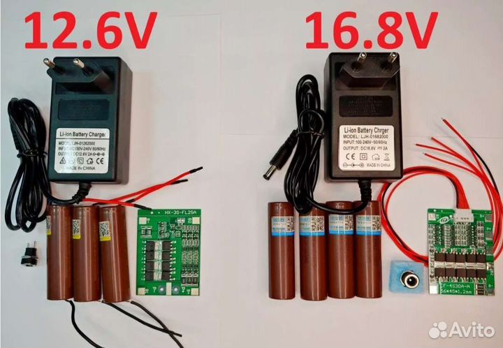 Сборка и ремонт аккумуляторов lipo, li ion, bms