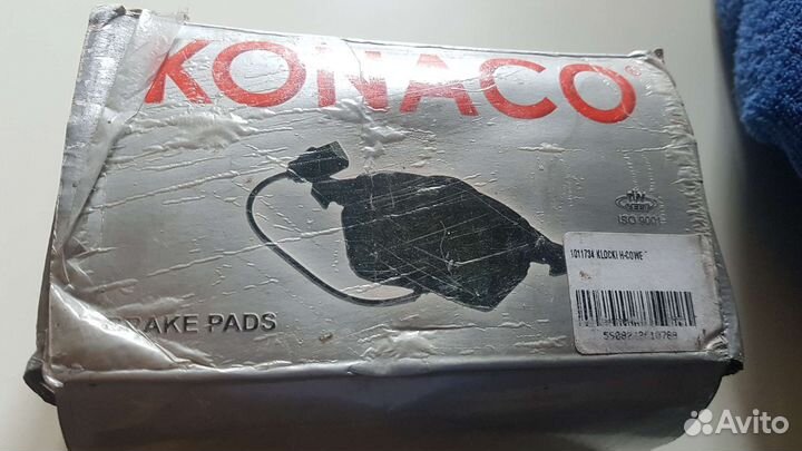 Тормозные колодки на toyota Corolla Camry