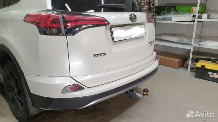 Фаркоп на Toyota RAV 4 оцинкованный шар