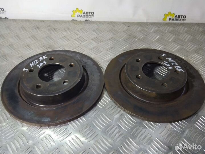 Мазда, 3 бк задние тормозные диски