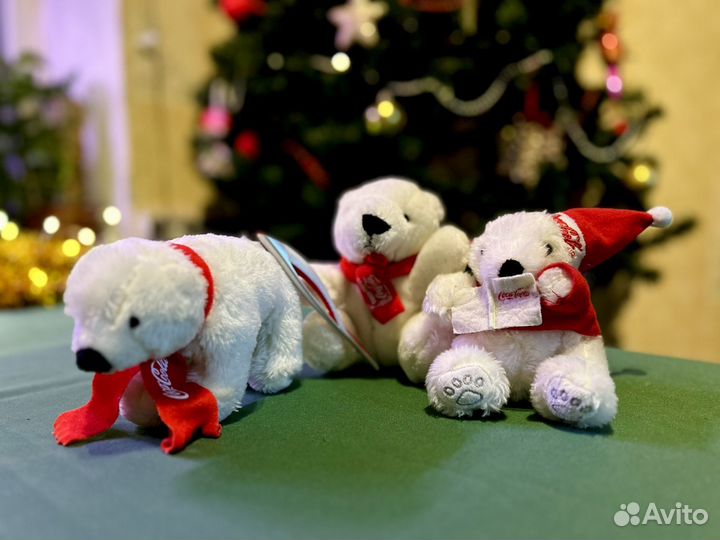 Мишки coca cola 3 штуки