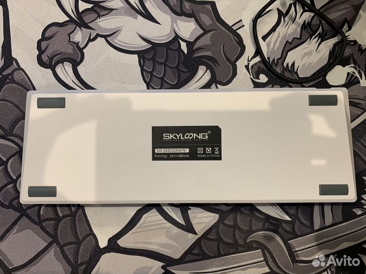 Механическая клавиатура gk61 optical gateron red