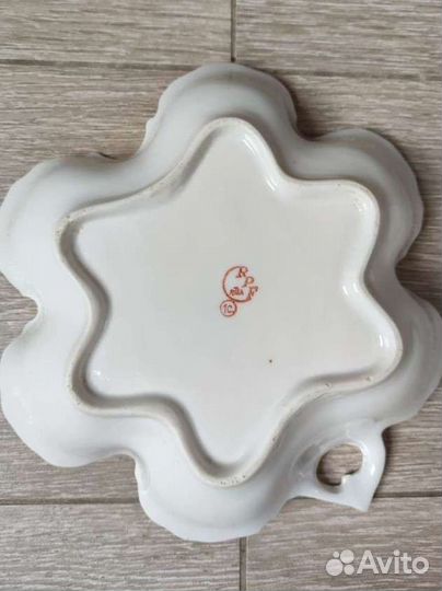 Ваза Конфетница Рижский фарфор