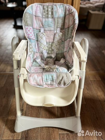 Стульчик для кормления happy baby classic